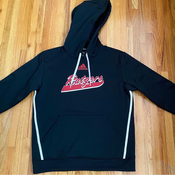 Adidas Rutgers Scarlet Knights Women’s Hoodie Sweatshirt Size Medium - Picture 1 of 6